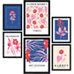 Flower Posters. Flower Market. Nature and Botany-Artwork-Nacnic-Nacnic Estudio SL