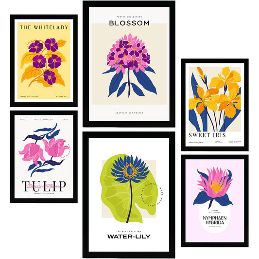 Flower Posters. Sweetness. Nature and Botany-Artwork-Nacnic-Nacnic Estudio SL
