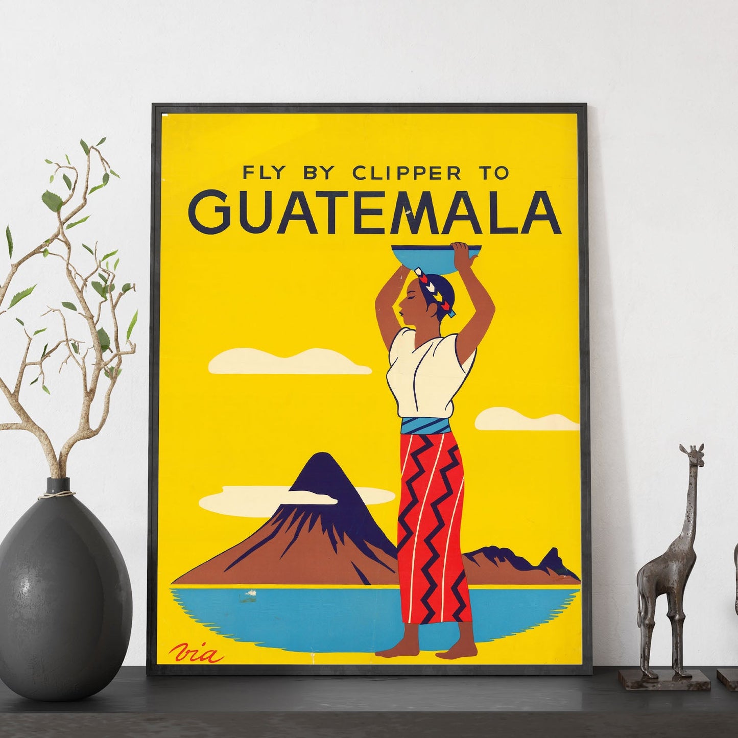 Fly_By_Clipper_To_Guatemala-Artwork-Nacnic-Nacnic Estudio SL