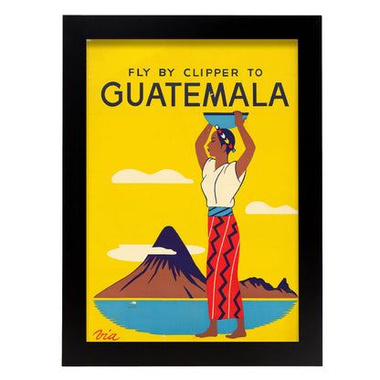 Fly_By_Clipper_To_Guatemala-Artwork-Nacnic-A4-Sin marco-Nacnic Estudio SL