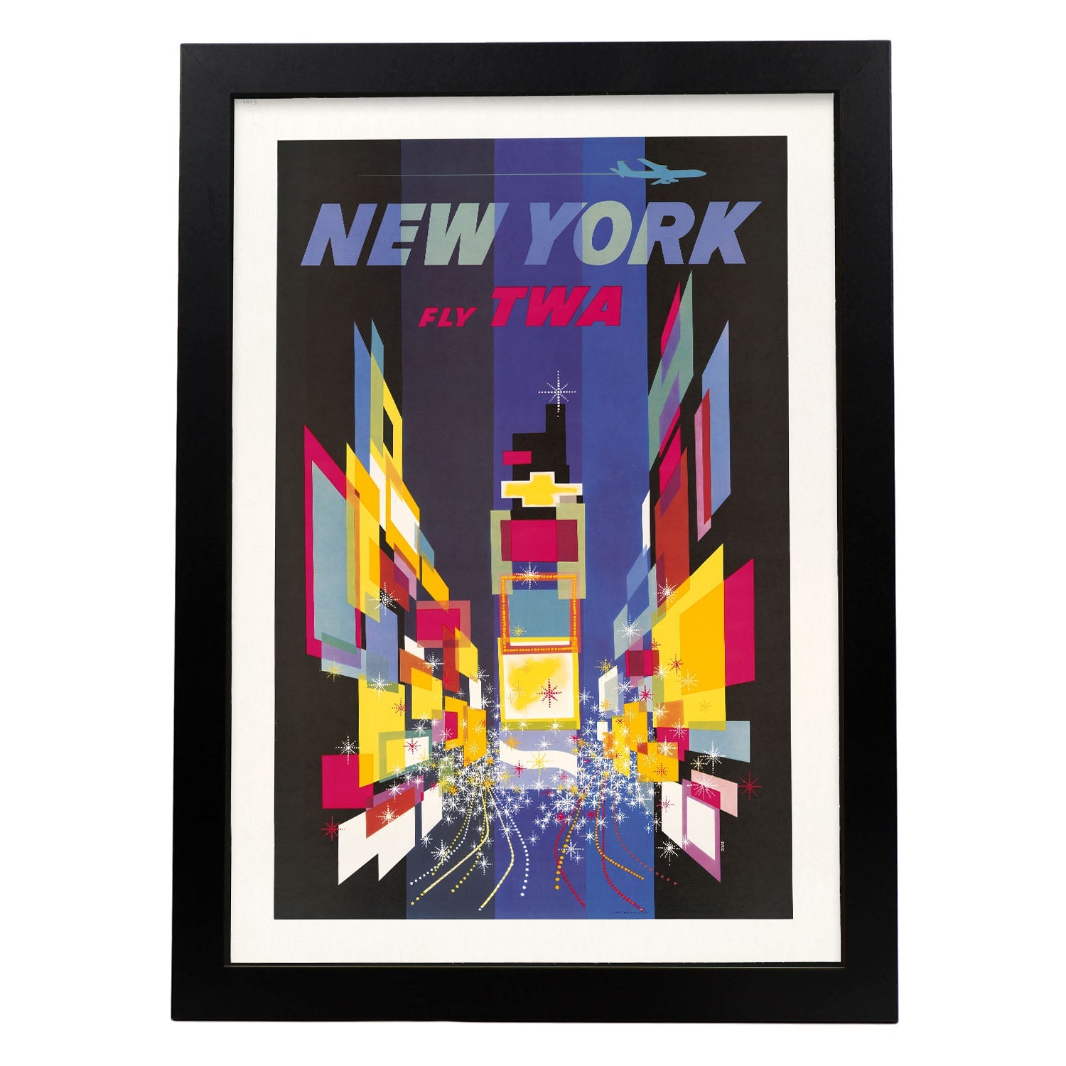 Fly_TWA_New_York_Times_Square-Artwork-Nacnic-A3-Sin marco-Nacnic Estudio SL