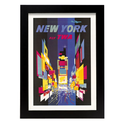 Fly_TWA_New_York_Times_Square-Artwork-Nacnic-A4-Sin marco-Nacnic Estudio SL