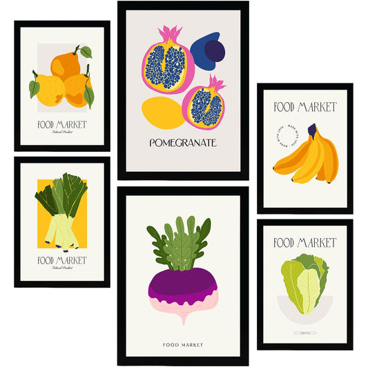 Food and Plants Posters. Fruits and Veggies. Nature and Botany-Artwork-Nacnic-Nacnic Estudio SL