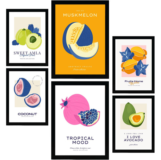 Food and Plants Posters. Tropical Mood. Nature and Botany-Artwork-Nacnic-Nacnic Estudio SL