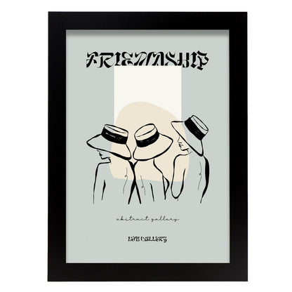 Friendship-Artwork-Nacnic-A4-Sin marco-Nacnic Estudio SL