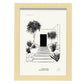 Front Lawn Dessert Style-Artwork-Nacnic-A4-Marco Madera clara-Nacnic Estudio SL