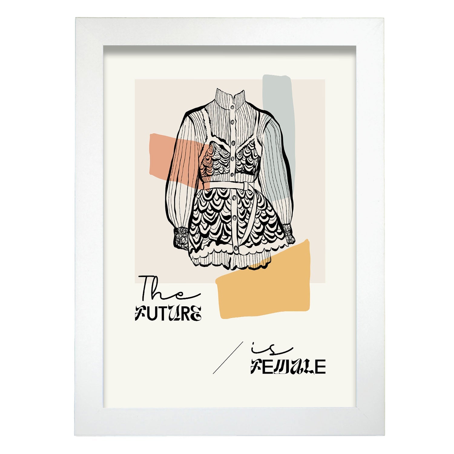 Future is female-Artwork-Nacnic-A4-Marco Blanco-Nacnic Estudio SL