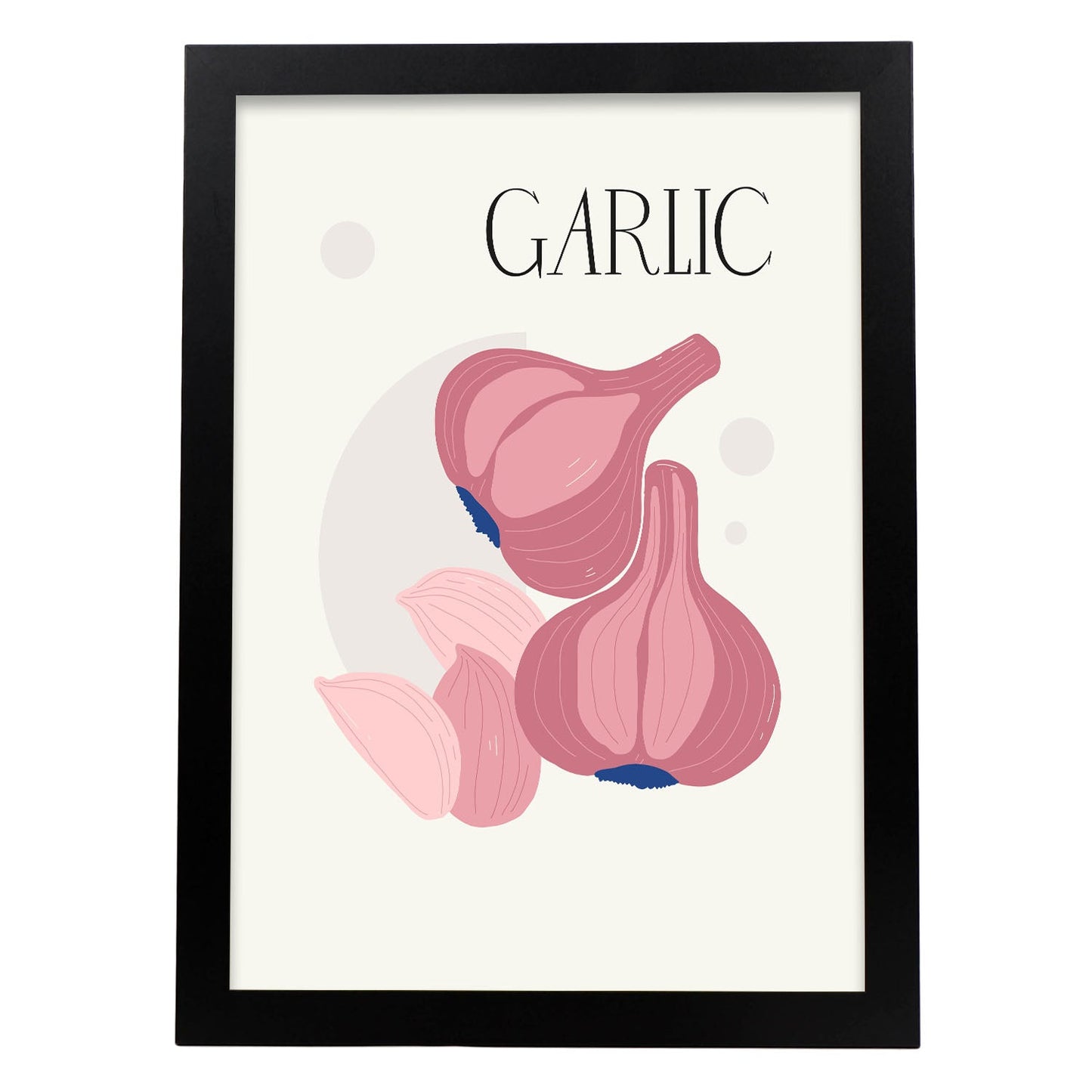 Garlic-Artwork-Nacnic-A3-Sin marco-Nacnic Estudio SL