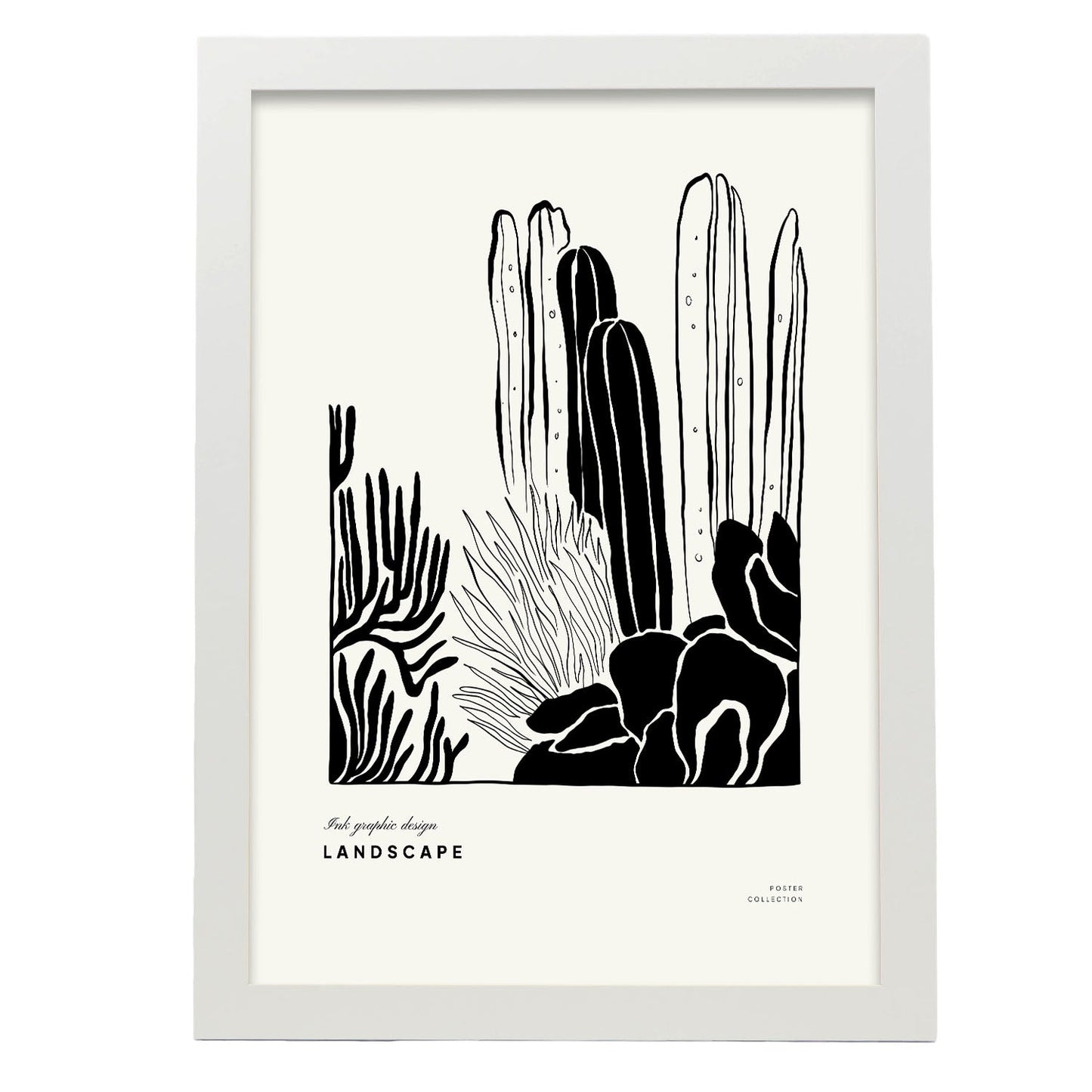 Giant Cactus-Artwork-Nacnic-A3-Marco Blanco-Nacnic Estudio SL