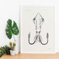 Giant Squid-Artwork-Nacnic-Nacnic Estudio SL