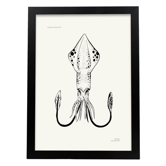Giant Squid-Artwork-Nacnic-A3-Sin marco-Nacnic Estudio SL