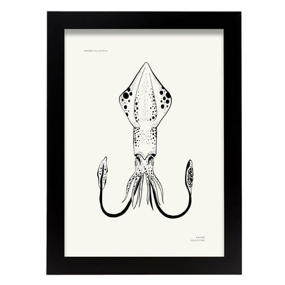 Giant Squid-Artwork-Nacnic-A4-Sin marco-Nacnic Estudio SL