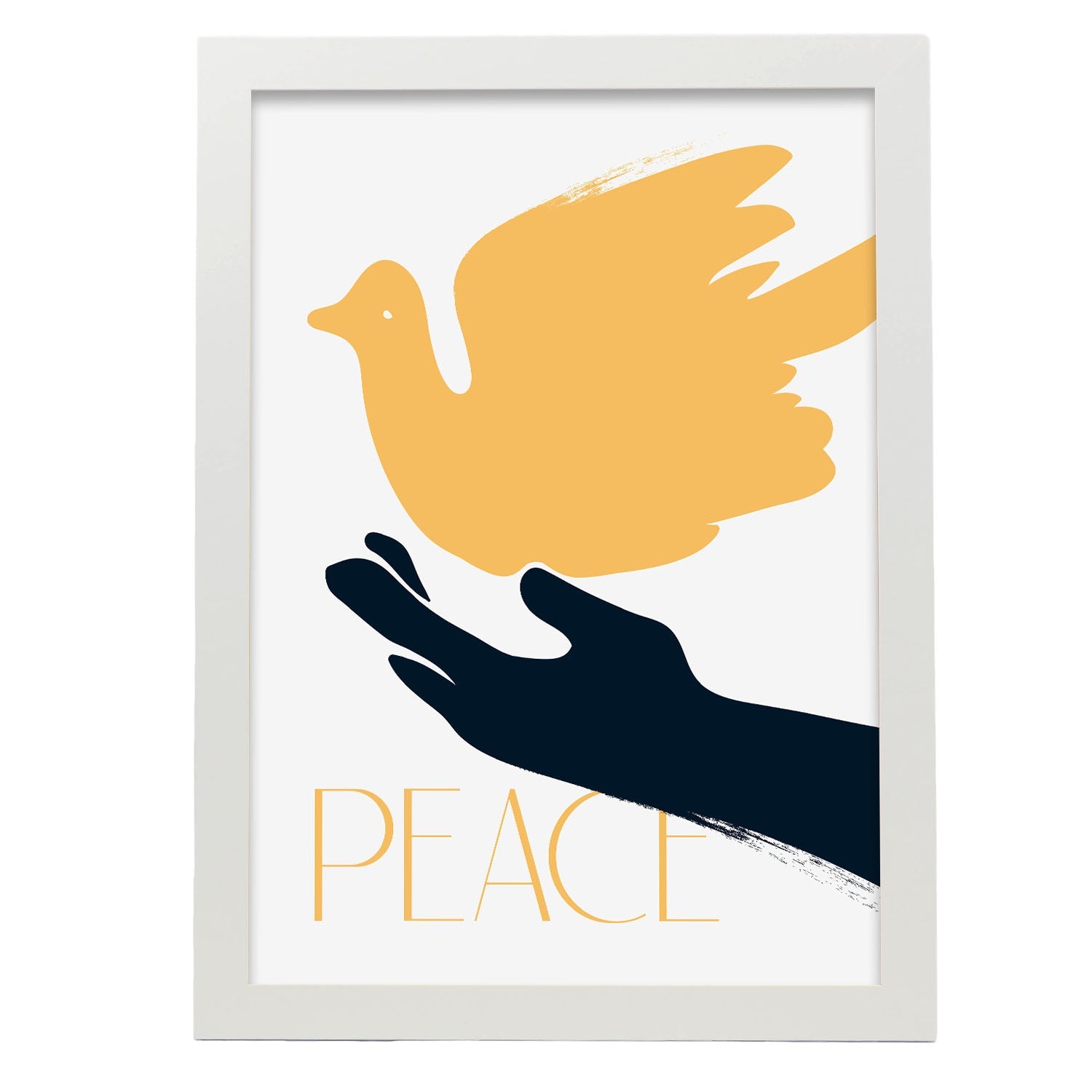 Give Peace-Artwork-Nacnic-A3-Marco Blanco-Nacnic Estudio SL