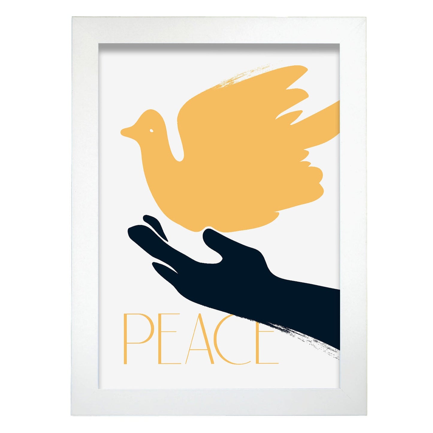 Give Peace-Artwork-Nacnic-A4-Marco Blanco-Nacnic Estudio SL