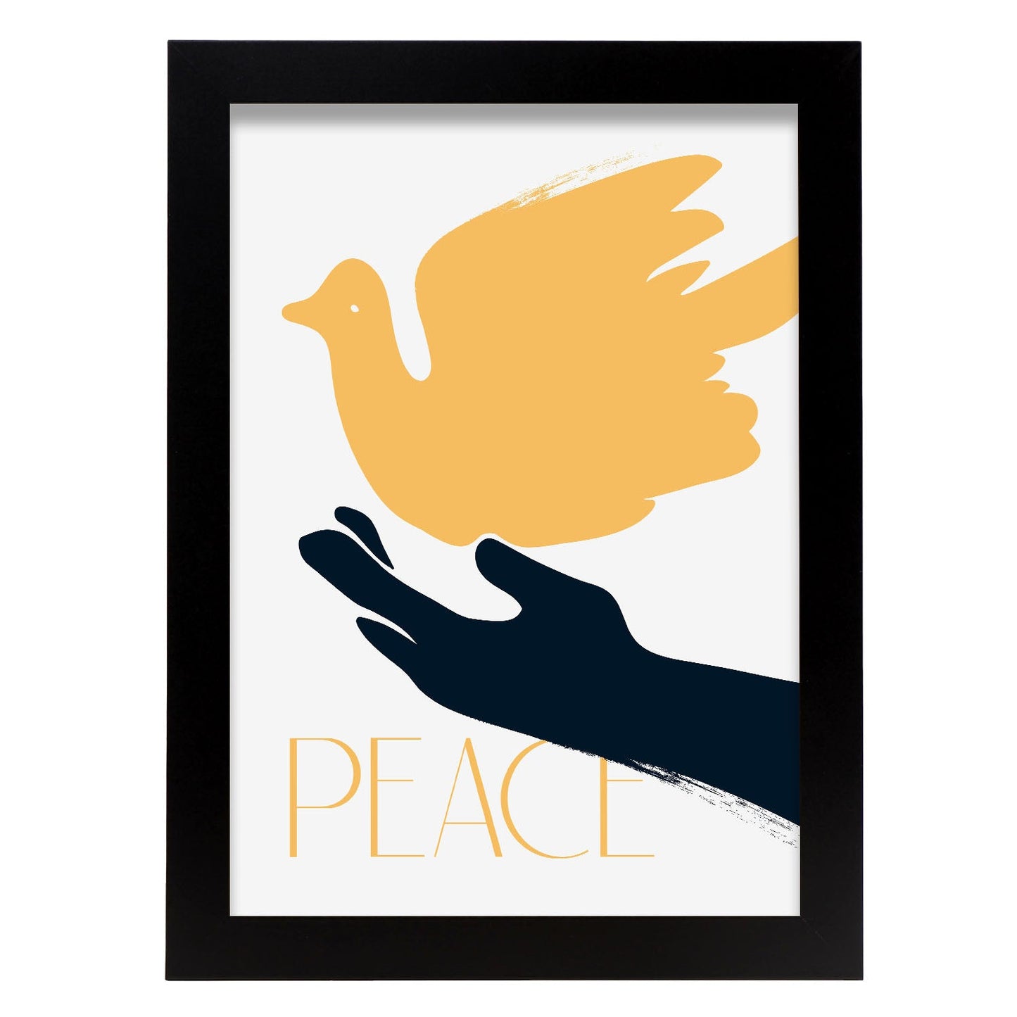 Give Peace-Artwork-Nacnic-A4-Sin marco-Nacnic Estudio SL