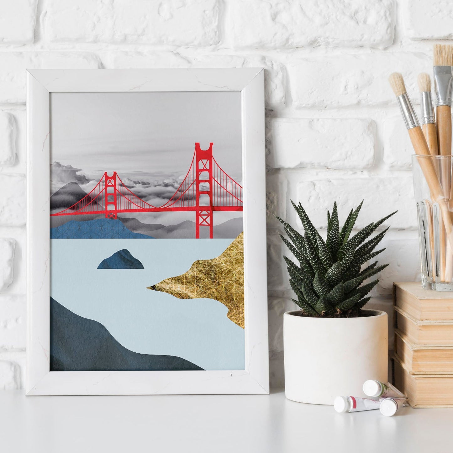 Golden Gate Bridge-Artwork-Nacnic-Nacnic Estudio SL