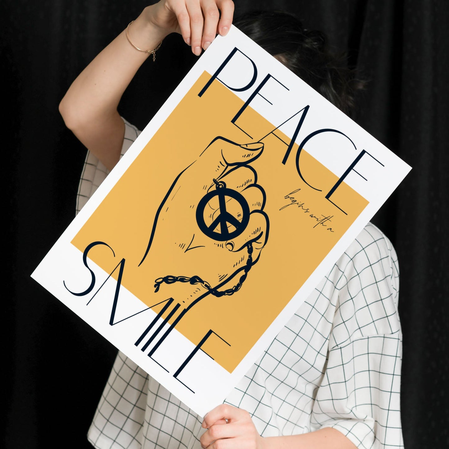 Grab peace-Artwork-Nacnic-Nacnic Estudio SL