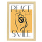 Grab peace-Artwork-Nacnic-A3-Marco Madera clara-Nacnic Estudio SL