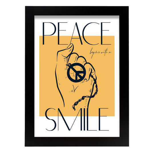 Grab peace-Artwork-Nacnic-A4-Sin marco-Nacnic Estudio SL