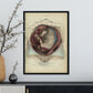 Gravid uterus with fetus-Artwork-Nacnic-Nacnic Estudio SL