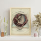 Gravid uterus with fetus-Artwork-Nacnic-Nacnic Estudio SL