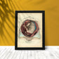 Gravid uterus with fetus-Artwork-Nacnic-Nacnic Estudio SL