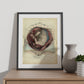 Gravid uterus with fetus-Artwork-Nacnic-Nacnic Estudio SL