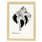 Group of Crown conch-Artwork-Nacnic-A3-Marco Madera clara-Nacnic Estudio SL