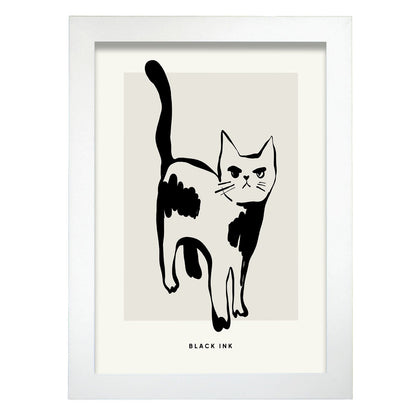 Grumpy cat-Artwork-Nacnic-A4-Marco Blanco-Nacnic Estudio SL