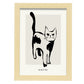Grumpy cat-Artwork-Nacnic-A4-Marco Madera clara-Nacnic Estudio SL