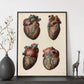 Heart and coronary arteries and veins-Artwork-Nacnic-Nacnic Estudio SL