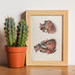 Heart and vagus nerve-Artwork-Nacnic-Nacnic Estudio SL