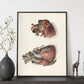 Heart and vagus nerve-Artwork-Nacnic-Nacnic Estudio SL