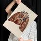Heart, lungs, trachea and laryngeal cartilages-Artwork-Nacnic-Nacnic Estudio SL