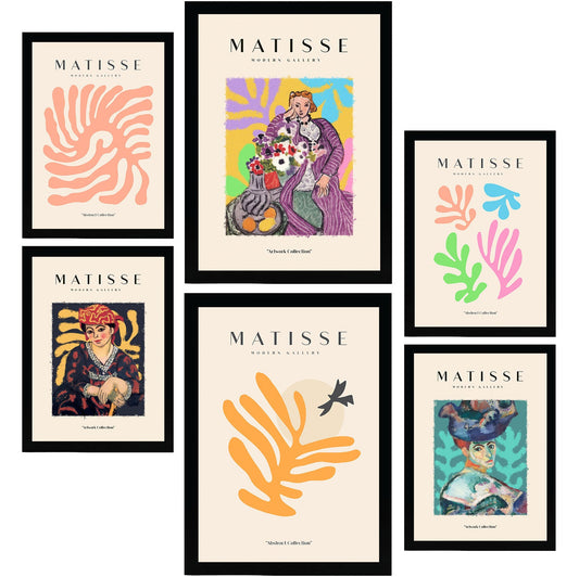 Henri Matisse Posters. Feminine. Abstract Fauvism Art Gallery-Artwork-Nacnic-Nacnic Estudio SL