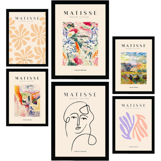 Henri Matisse Posters. Scene. Abstract Fauvism Art Gallery-Artwork-Nacnic-Nacnic Estudio SL