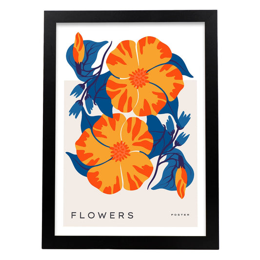 Hibiscus-Artwork-Nacnic-A3-Sin marco-Nacnic Estudio SL