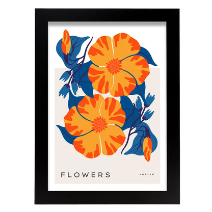 Hibiscus-Artwork-Nacnic-A4-Sin marco-Nacnic Estudio SL
