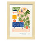Home is a feeling-Artwork-Nacnic-A4-Marco Madera clara-Nacnic Estudio SL