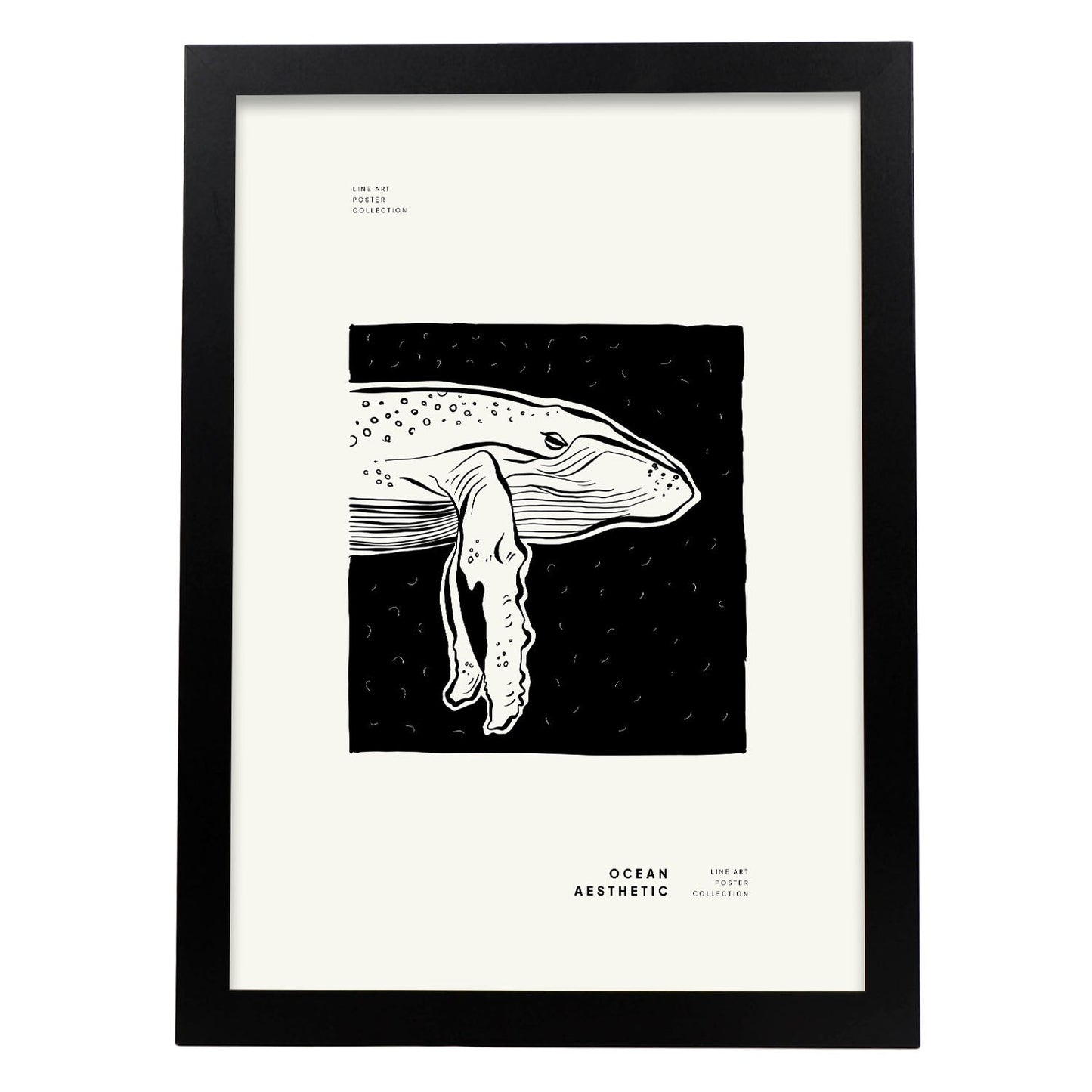 Humpback whale-Artwork-Nacnic-A3-Sin marco-Nacnic Estudio SL