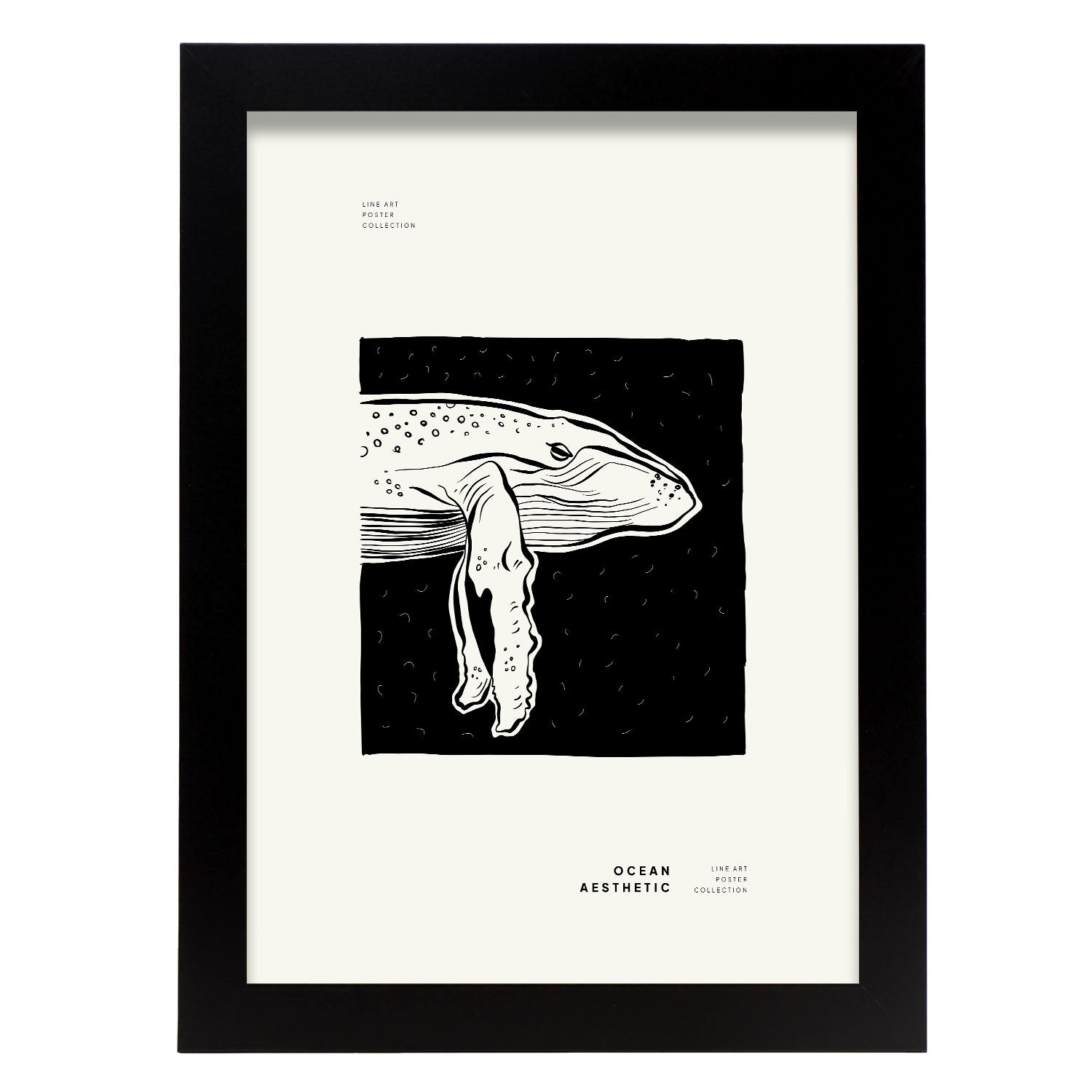 Humpback whale-Artwork-Nacnic-A4-Sin marco-Nacnic Estudio SL