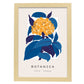 Hydrangea-Artwork-Nacnic-A3-Marco Madera clara-Nacnic Estudio SL