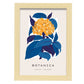 Hydrangea-Artwork-Nacnic-A4-Marco Madera clara-Nacnic Estudio SL