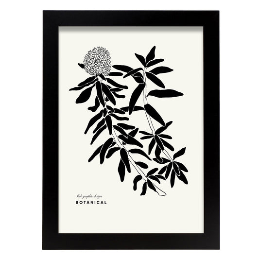 Hydrangea-Artwork-Nacnic-A4-Sin marco-Nacnic Estudio SL