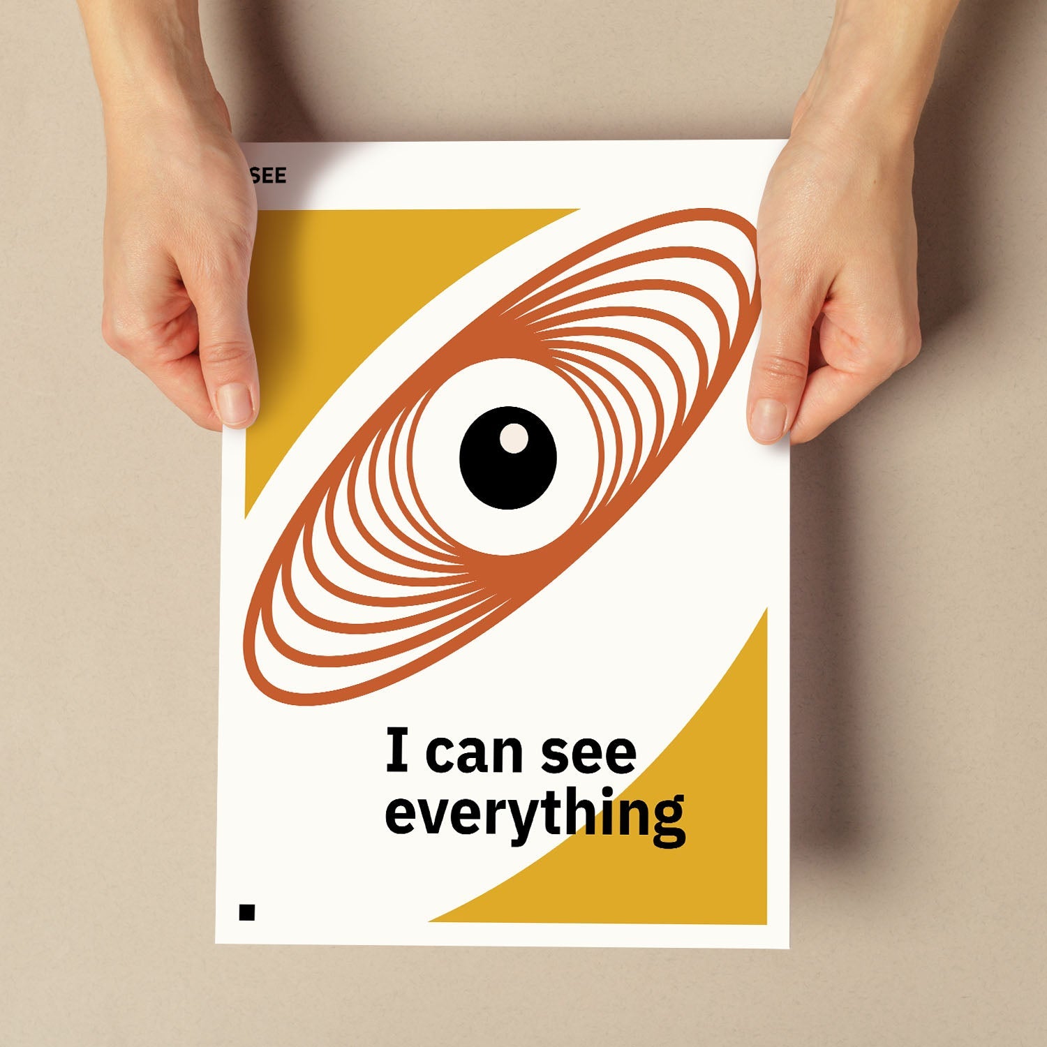I can see everything-Artwork-Nacnic-Nacnic Estudio SL