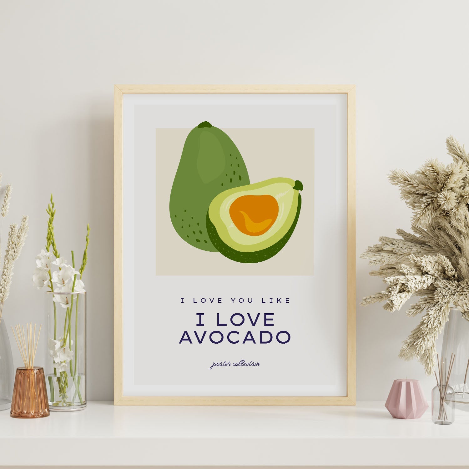 I Love Avocado-Artwork-Nacnic-Nacnic Estudio SL