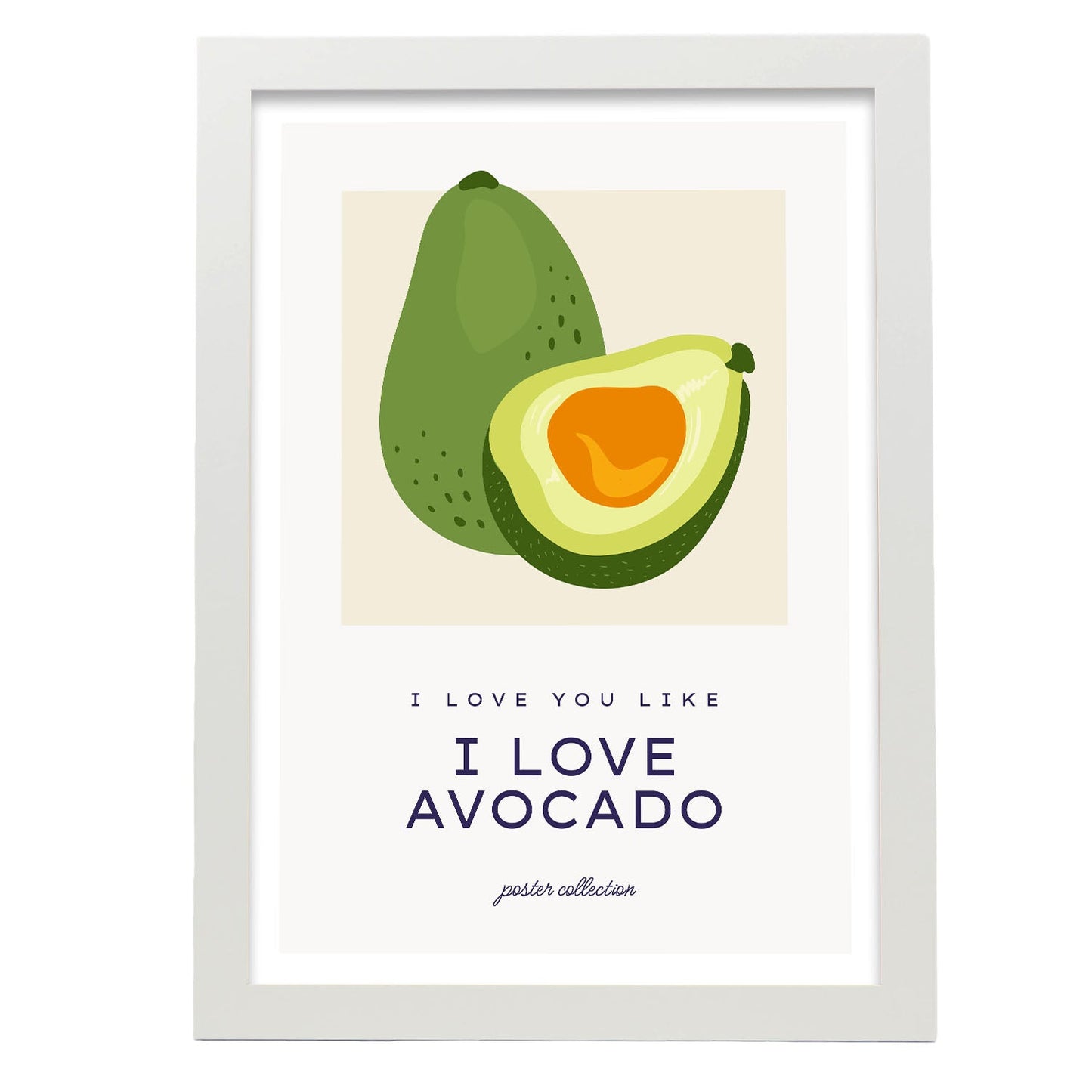 I Love Avocado-Artwork-Nacnic-A3-Marco Blanco-Nacnic Estudio SL