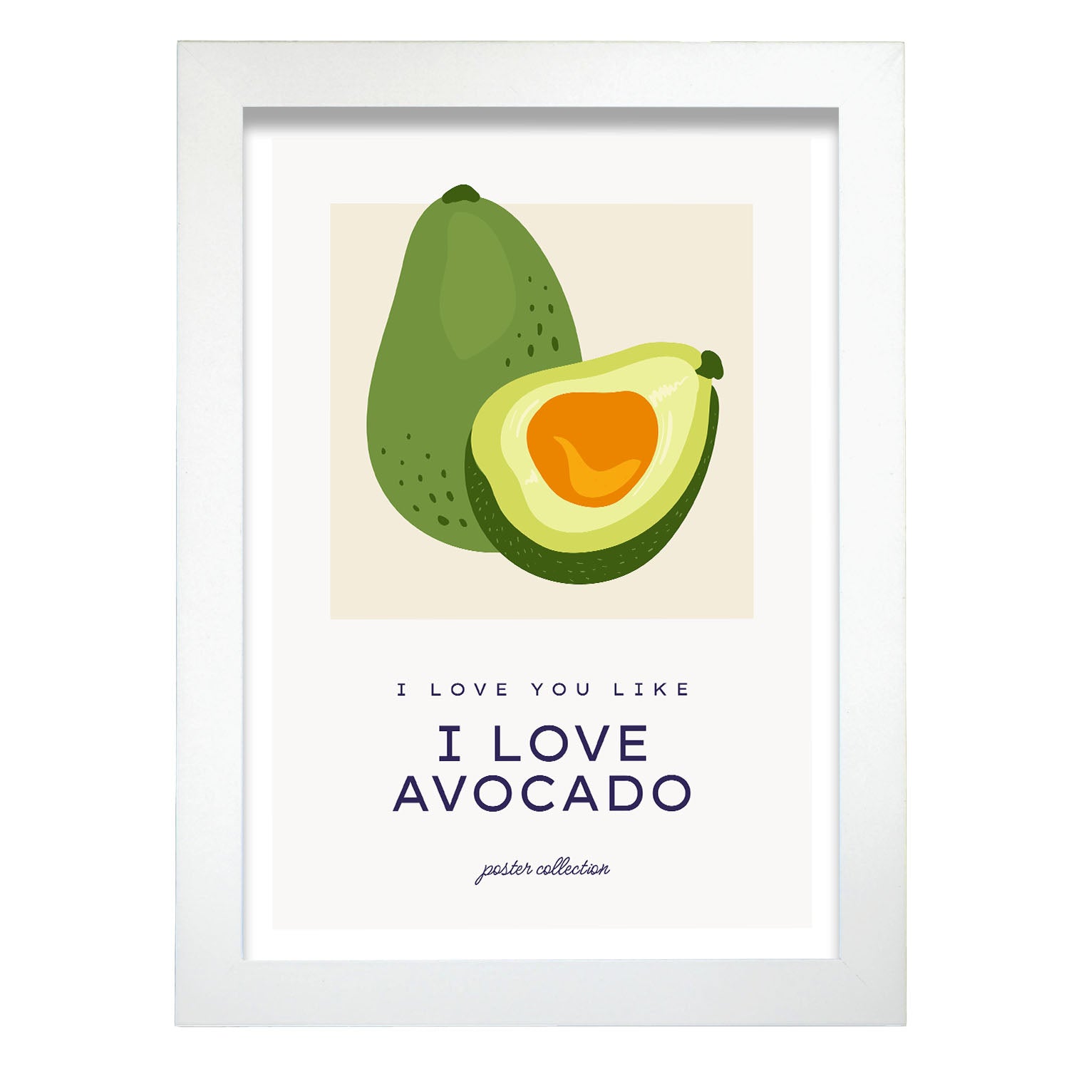 I Love Avocado-Artwork-Nacnic-A4-Marco Blanco-Nacnic Estudio SL