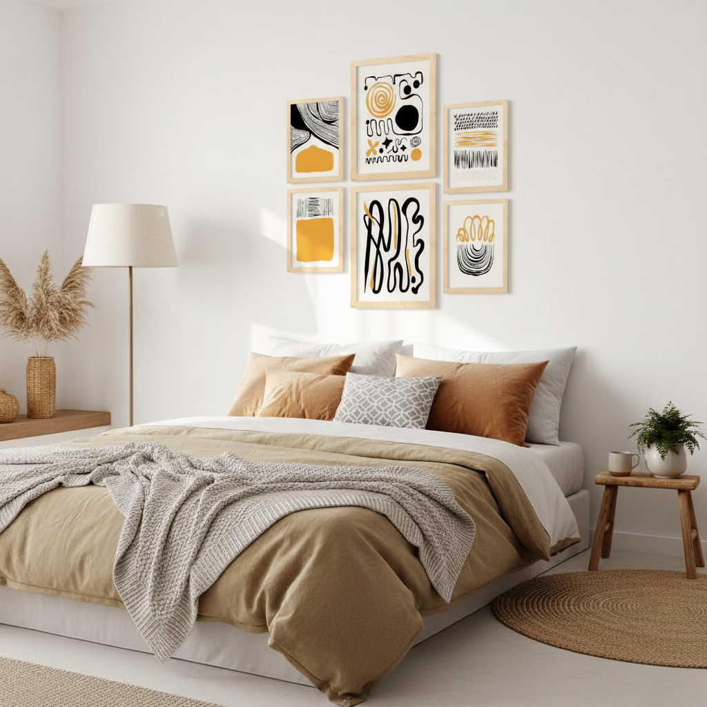 Láminas de Tinta Negra Gruesa. Emociones. Estética Artística y Abstracta.