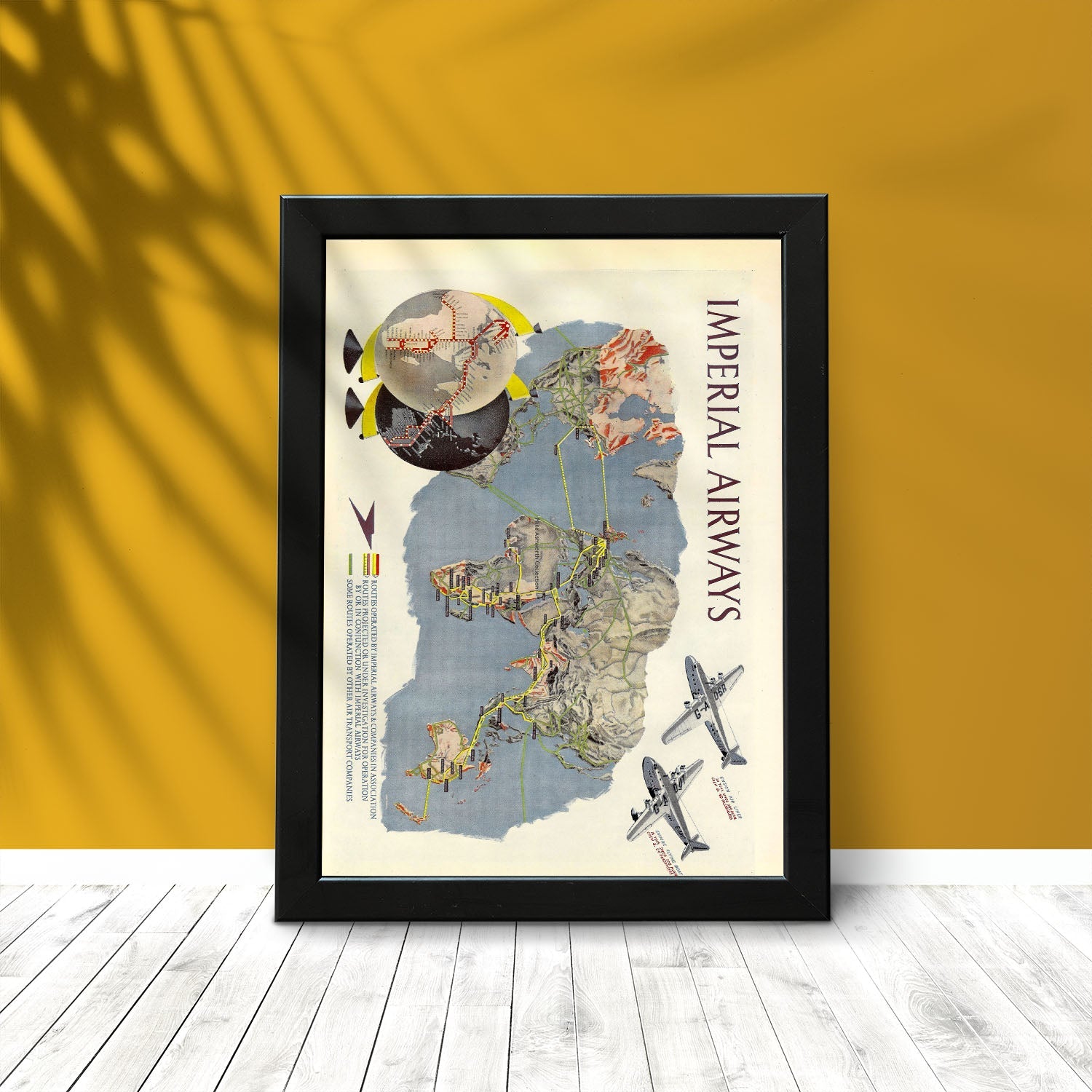 Imperial-airways-route-map-poster-Artwork-Nacnic-Nacnic Estudio SL